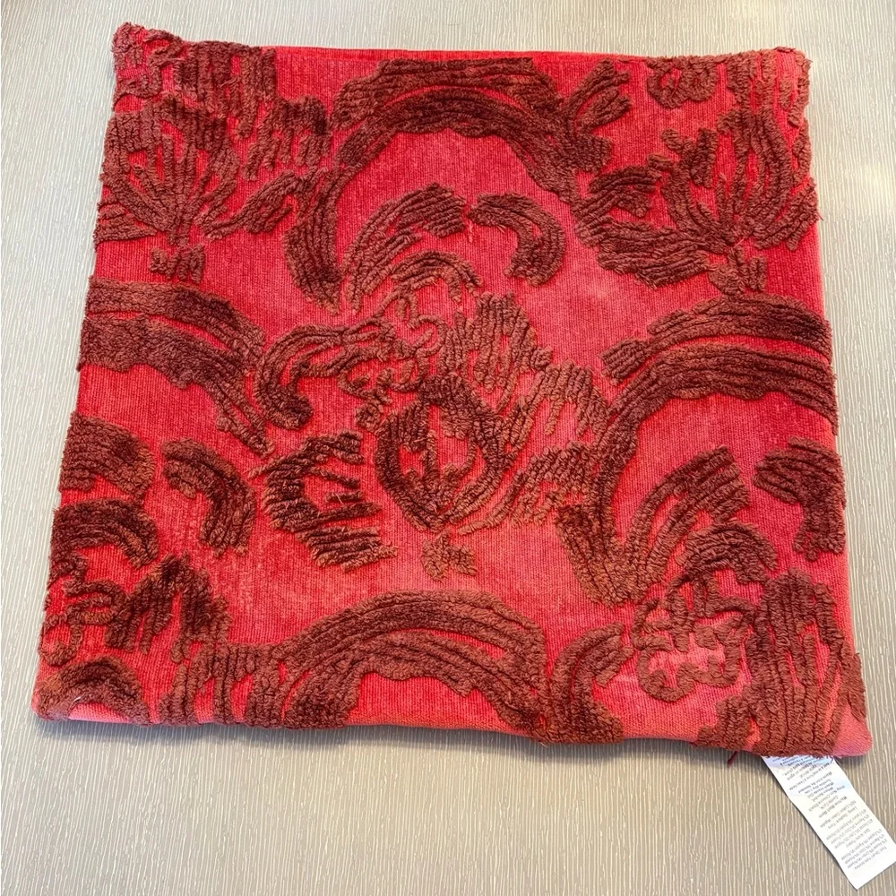 Pottery Barn Natalia Jacquard Chenille Pillow Cove